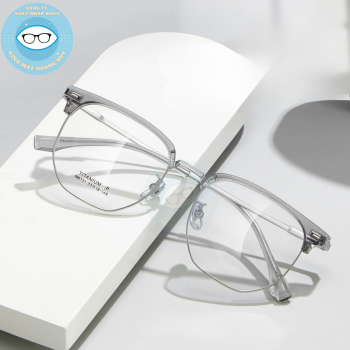 Gọng nhựa càng kính titanium mã 6131m